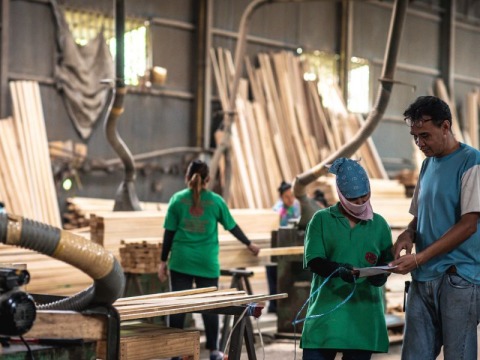 โรงงานผลิตไม้แปรรูป